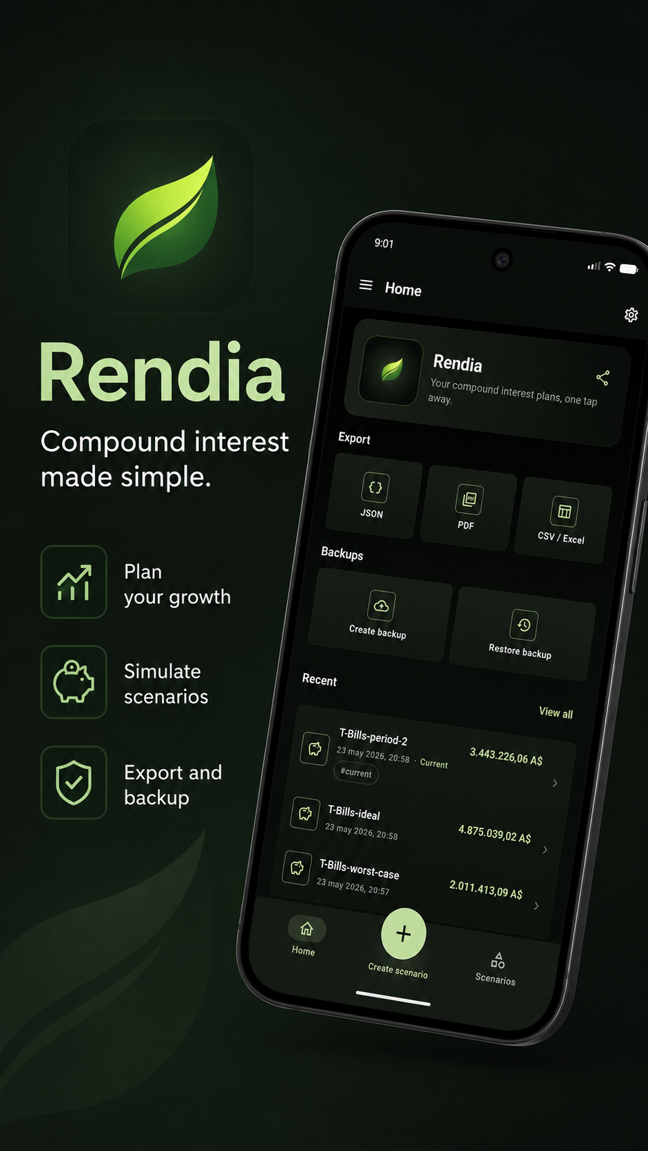 Rendia — Home